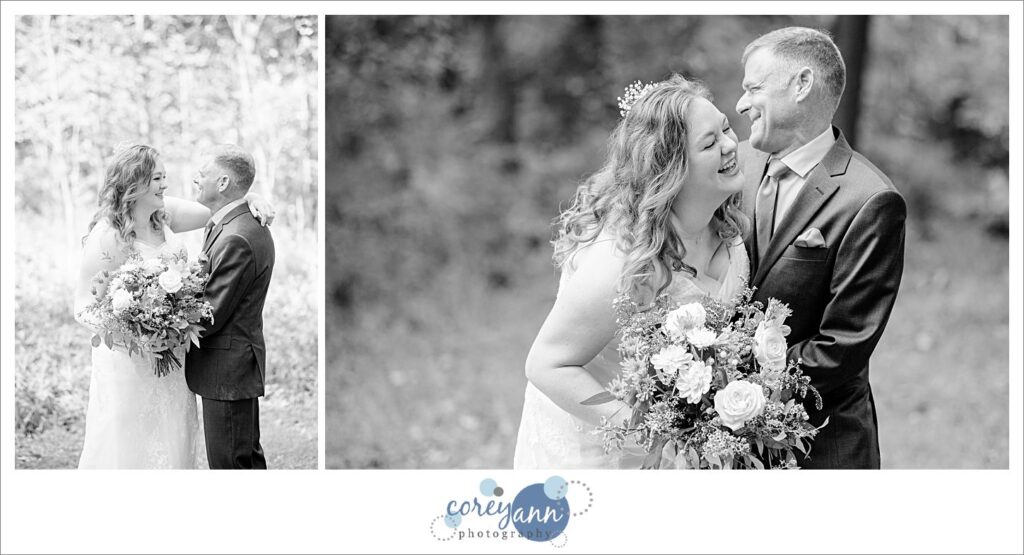 October wedding at Landoll's Mohican Castle in Ohio