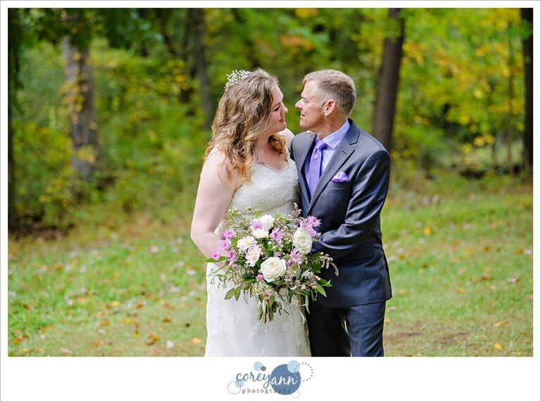 October wedding at Landoll's Mohican Castle in Ohio