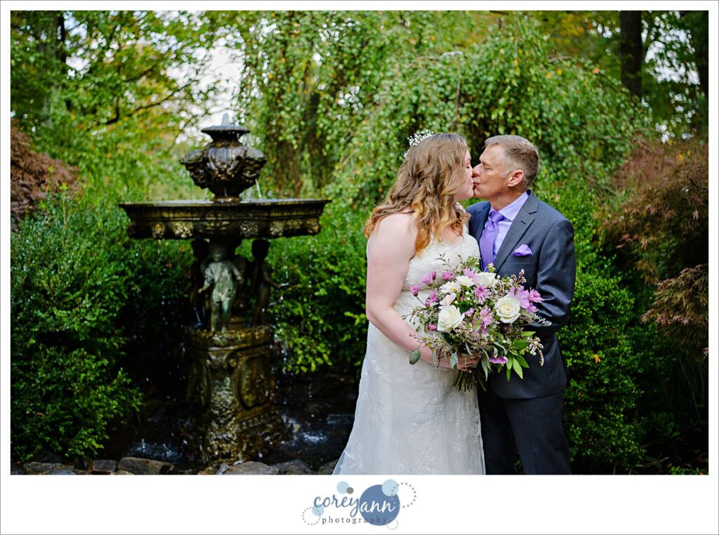 October wedding at Landoll's Mohican Castle in Ohio