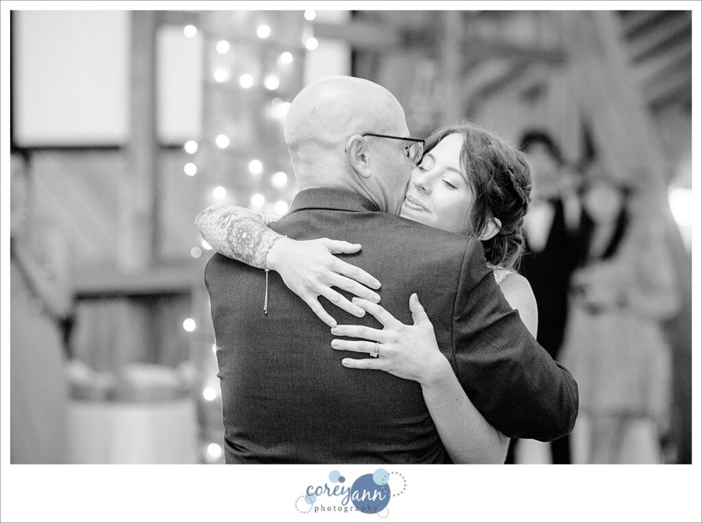 Wedding reception at Brookside Farm in Louisville Ohio