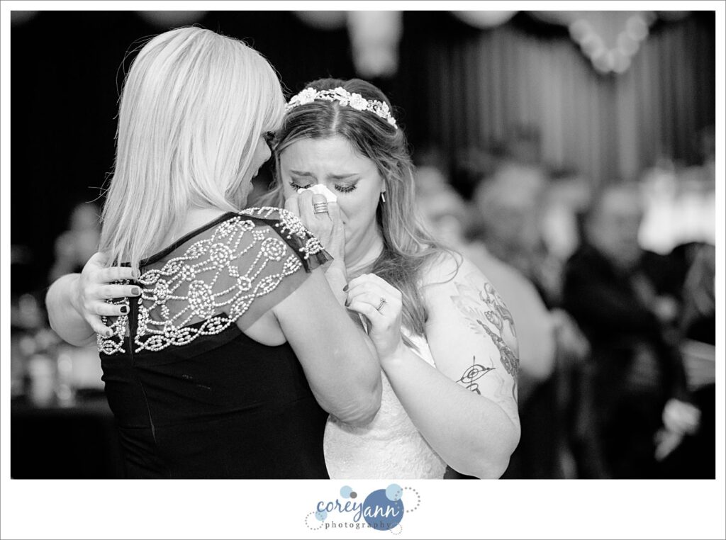 October wedding reception at DiVieste's Banquet Centre in Warren Ohio