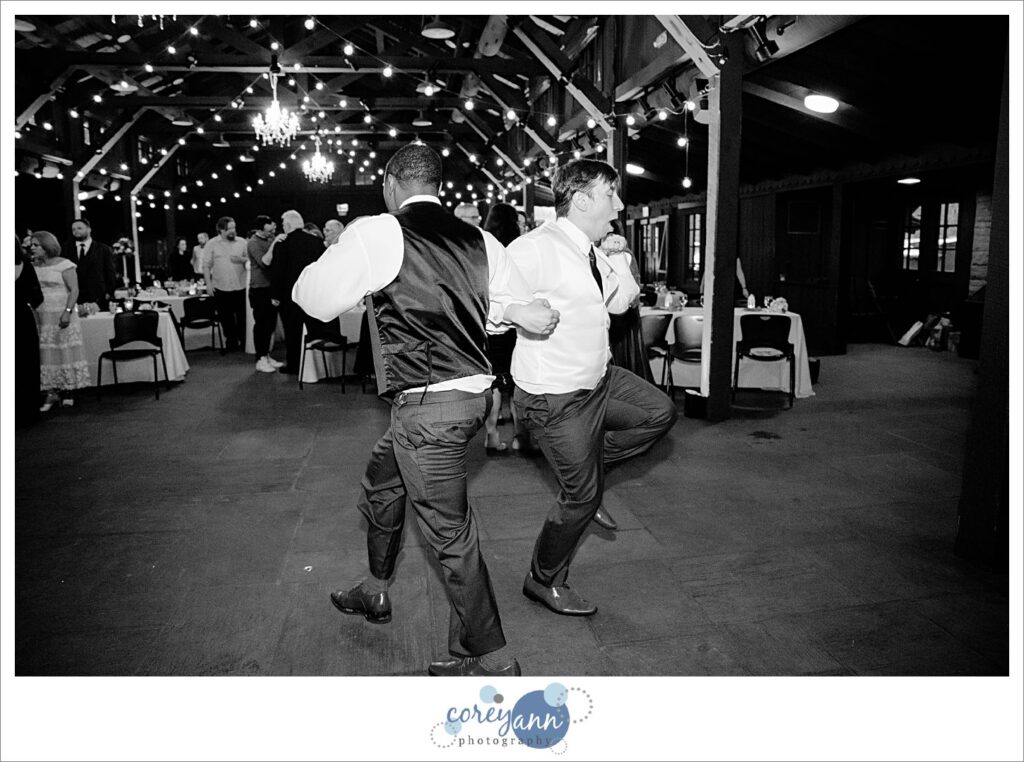 Wedding reception in March at Happy Days Lodge in Ohio