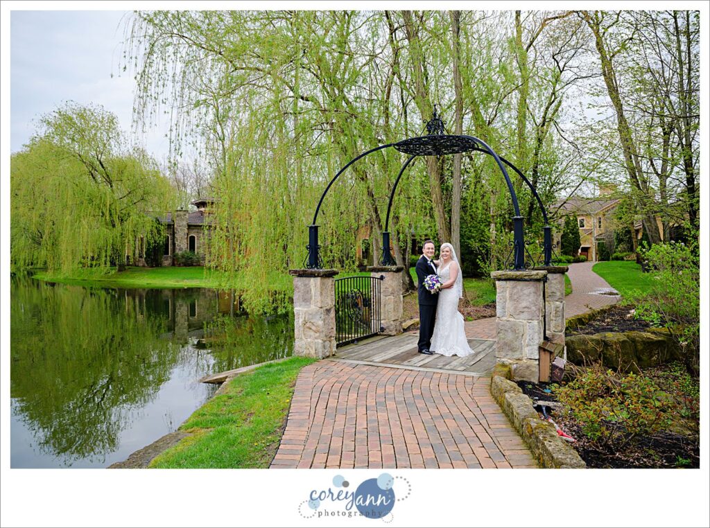 April wedding at Gervasi Vineyard in Canton Ohio