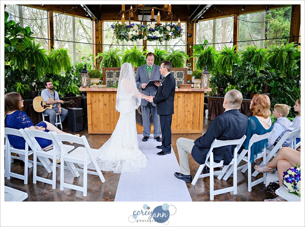 Wedding ceremony by A New Way of Hope at Gervasi Vineyard