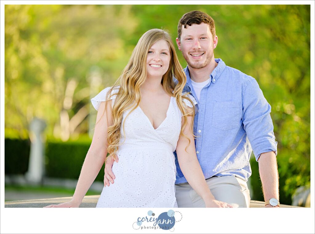 April Engagement Session at Cleveland Museum of Art
