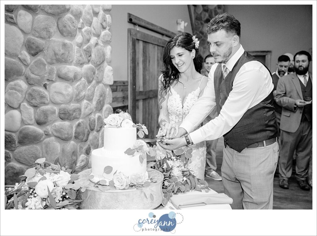 Wedding reception at Pine View Acres in Massillon Ohio