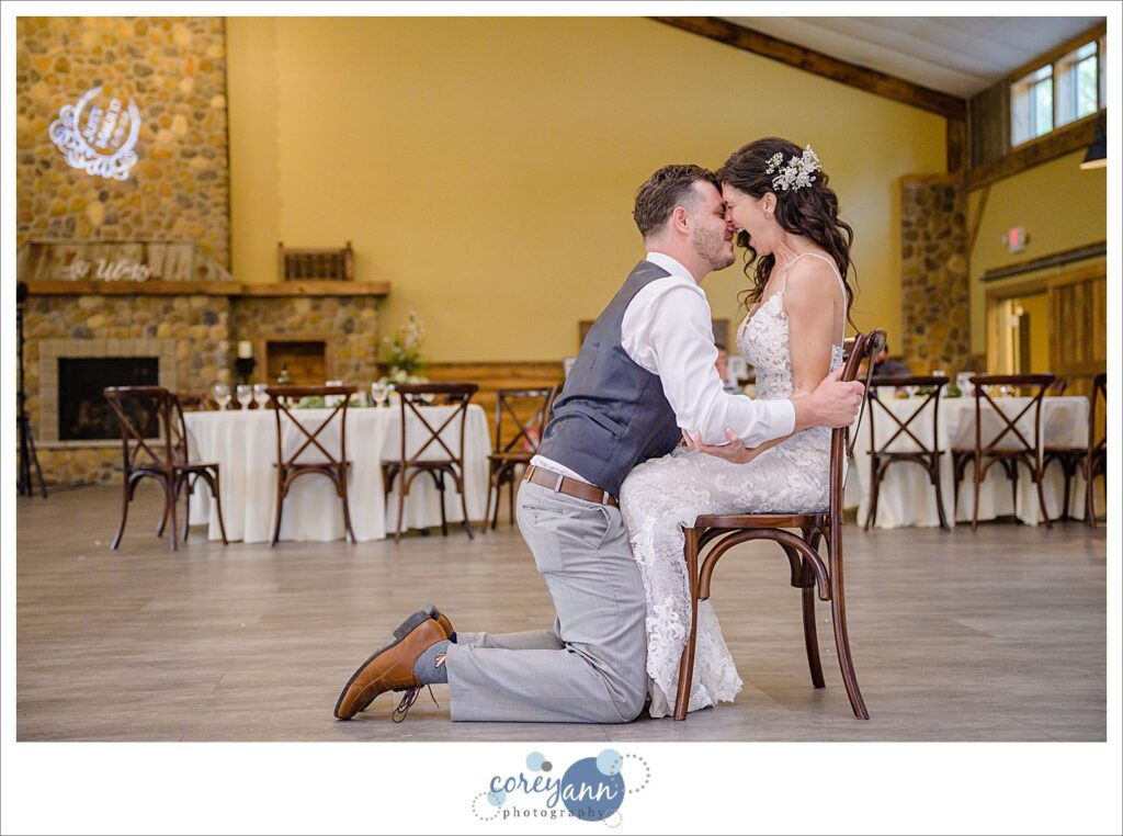 Wedding reception at Pine View Acres in Massillon Ohio