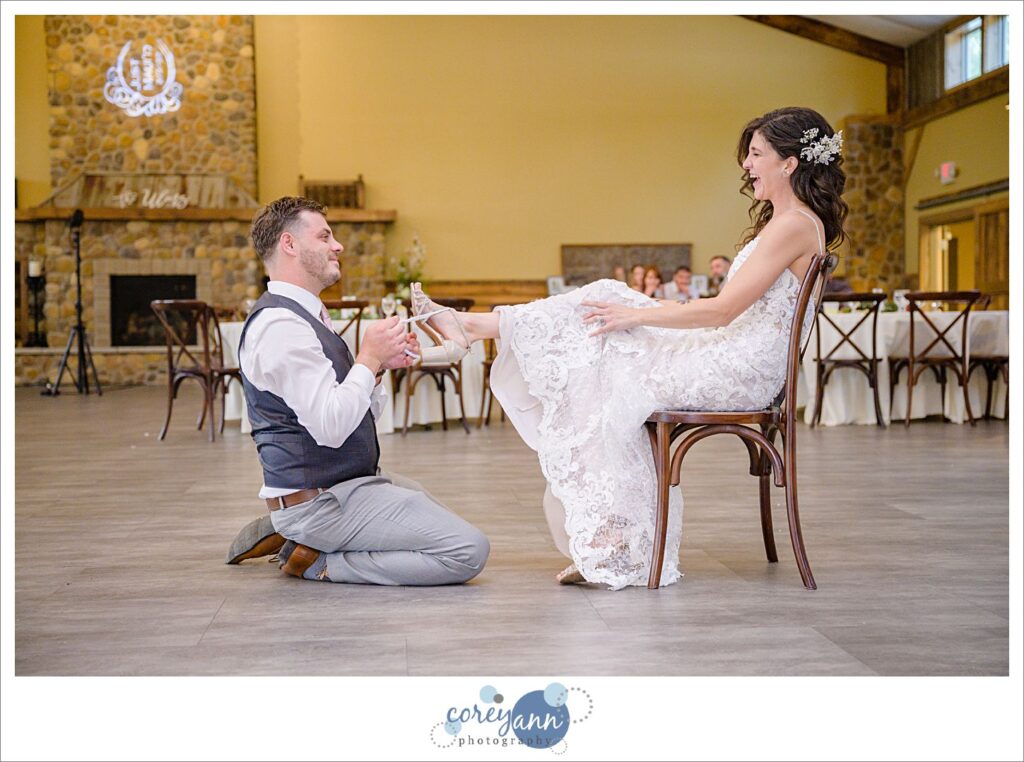 Wedding reception at Pine View Acres in Massillon Ohio