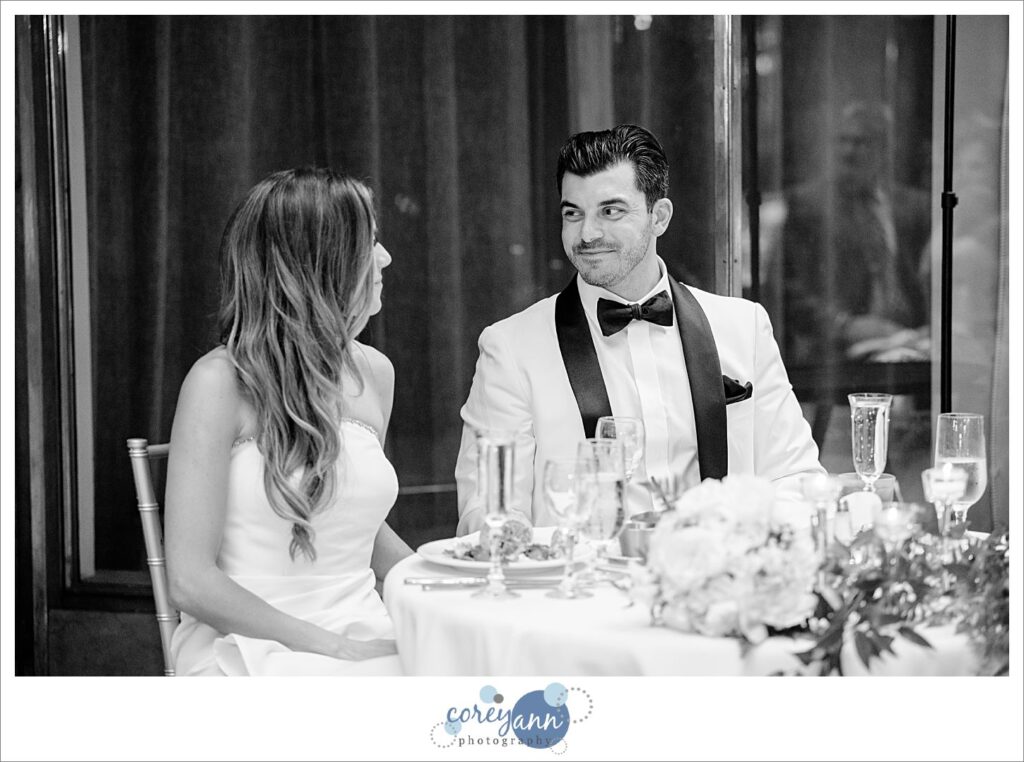 Wedding reception at Hyatt Regency Cleveland at The Arcade