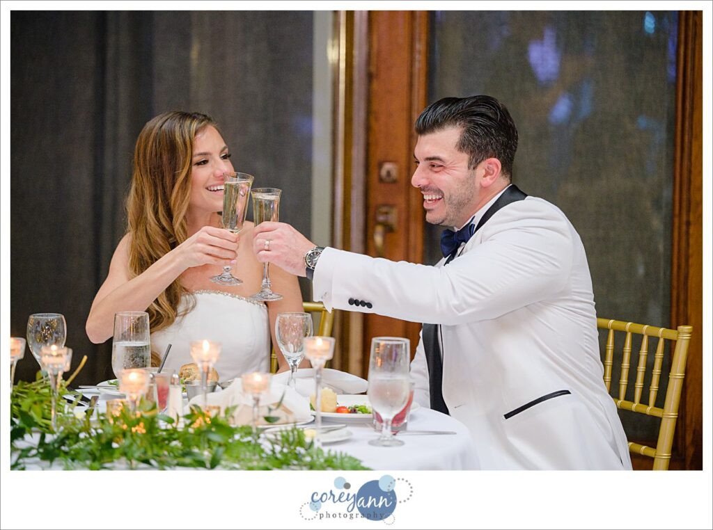 Wedding reception at Hyatt Regency Cleveland at The Arcade