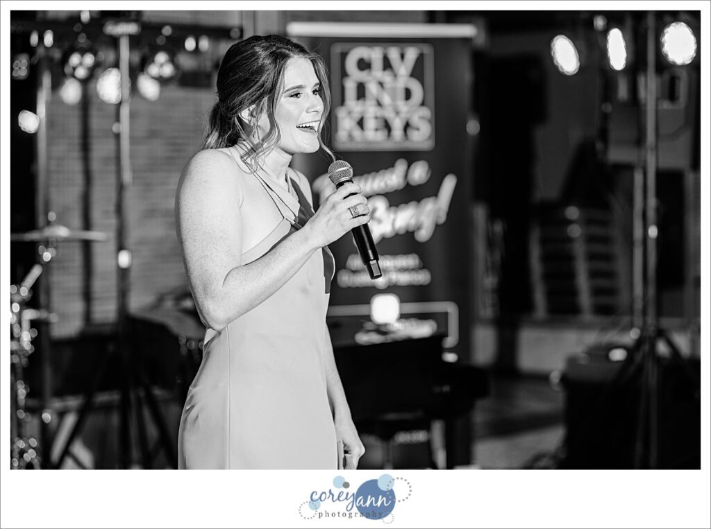 Wedding reception at Hyatt Regency Cleveland at The Arcade