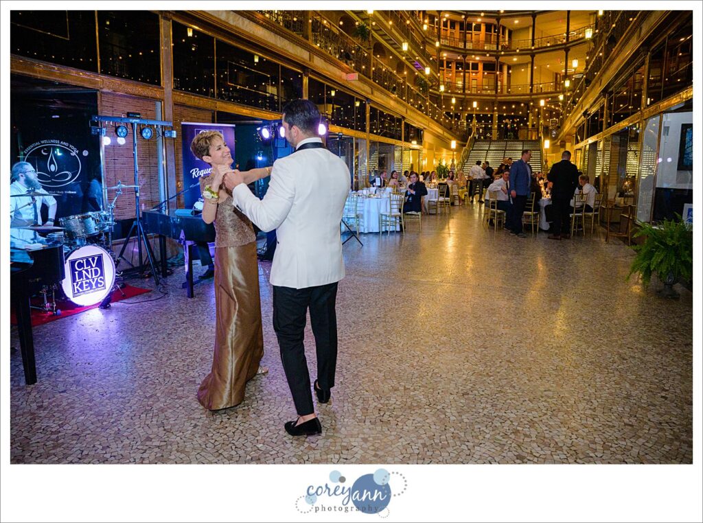 Wedding reception at Hyatt Regency Cleveland at The Arcade