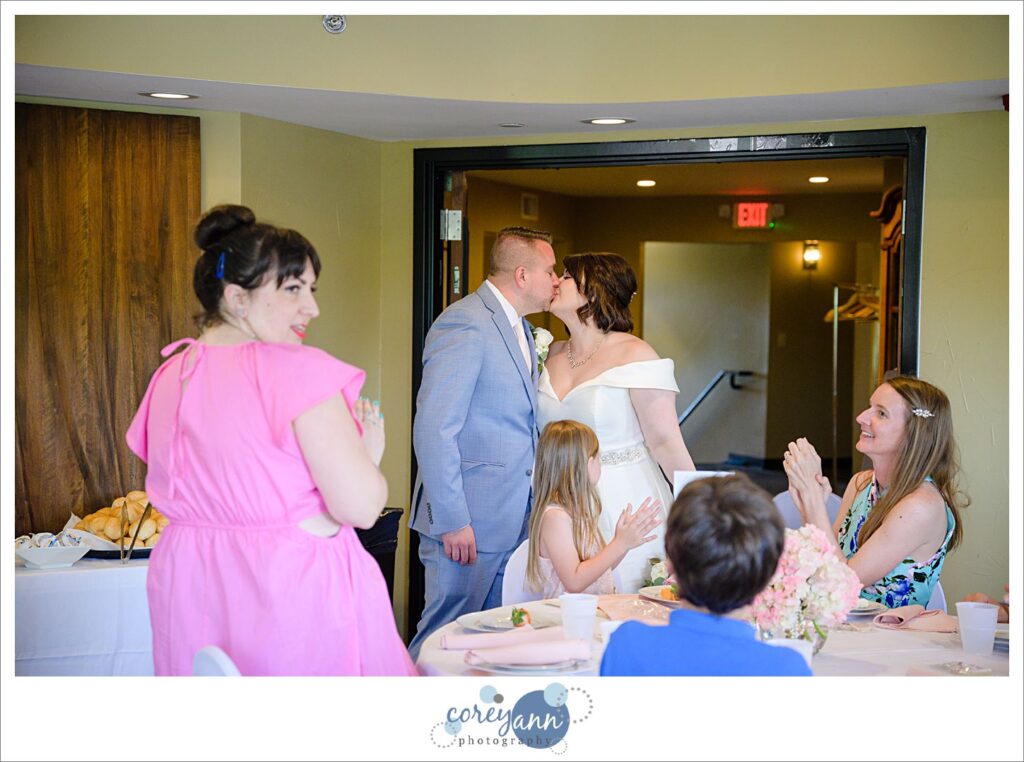 Wedding reception on Portage Lakes in Akron Ohio