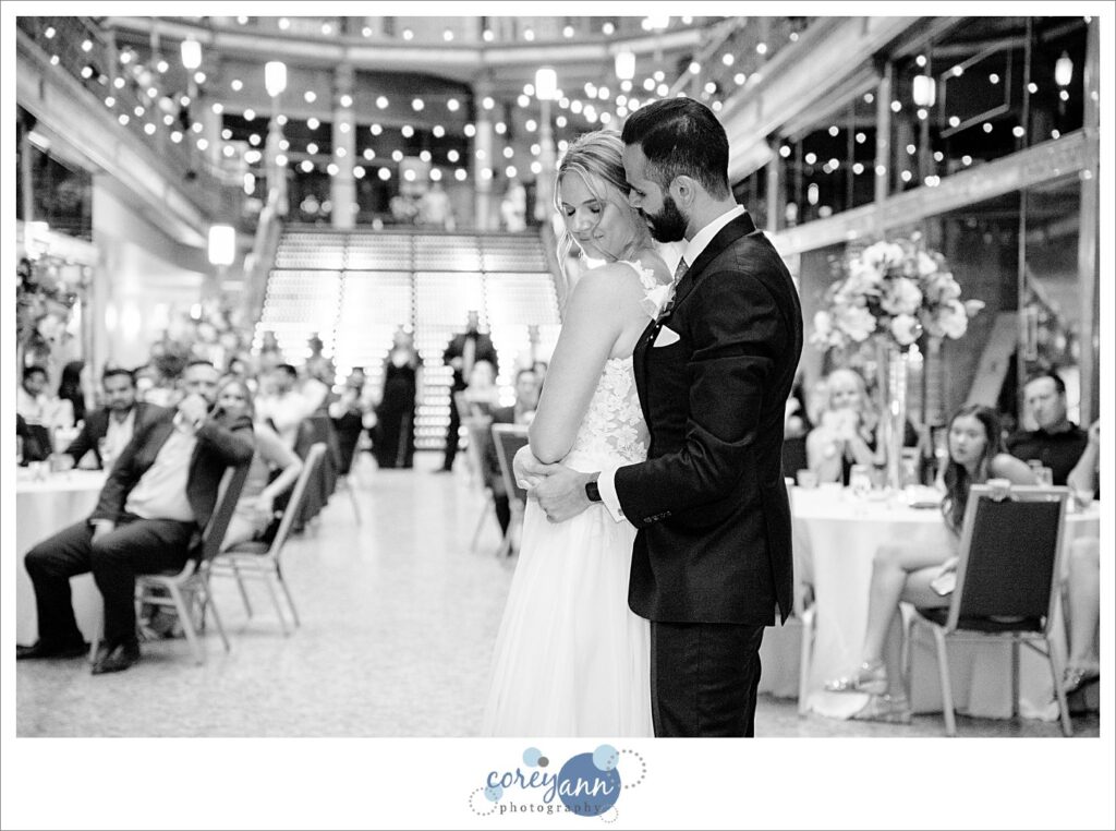 Wedding reception at Hyatt Regency Cleveland at The Arcade 