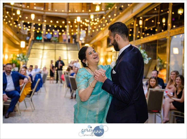 Wedding reception at Hyatt Regency Cleveland at The Arcade 