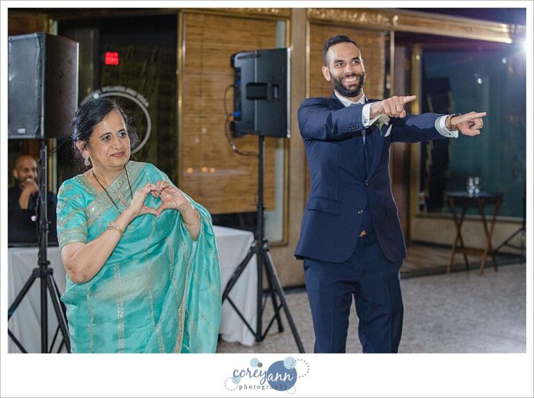Wedding reception at Hyatt Regency Cleveland at The Arcade 