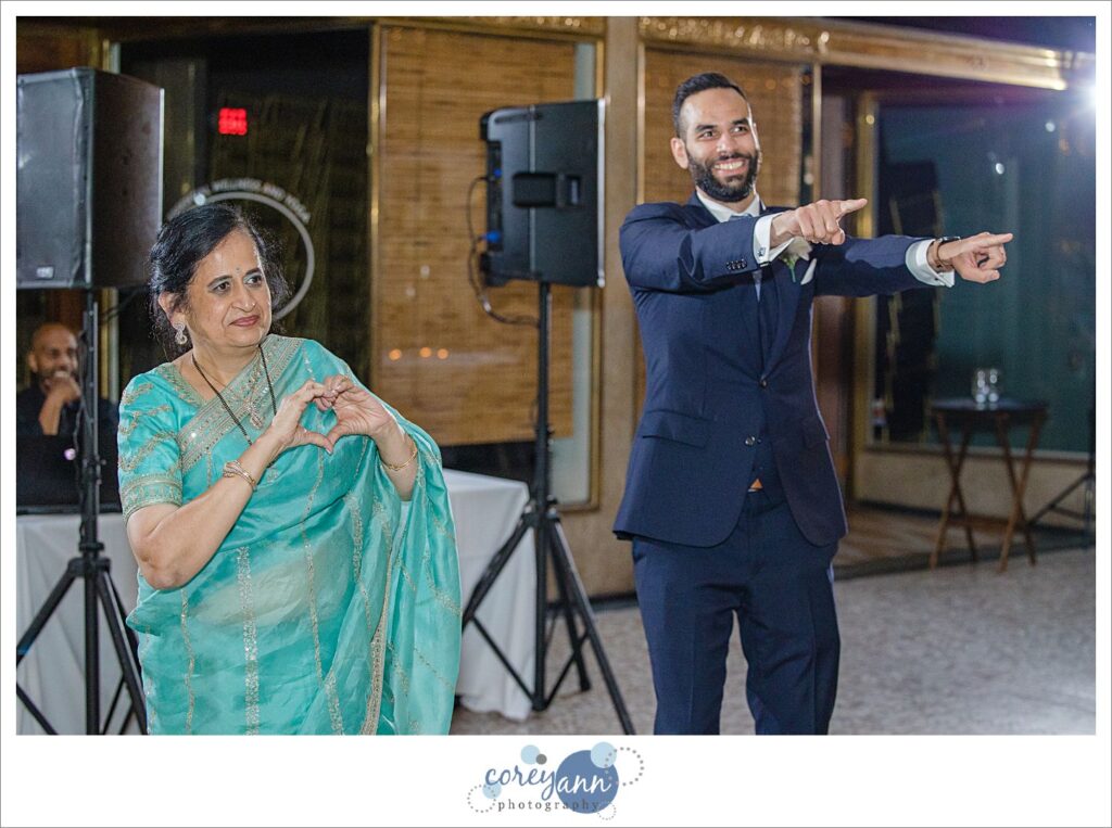 Wedding reception at Hyatt Regency Cleveland at The Arcade 
