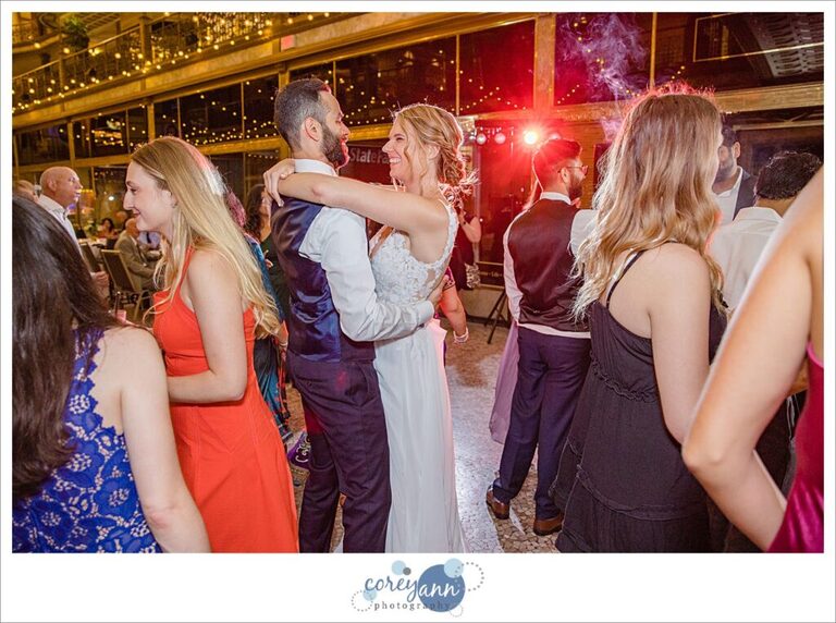 Wedding reception at Hyatt Regency Cleveland at The Arcade 