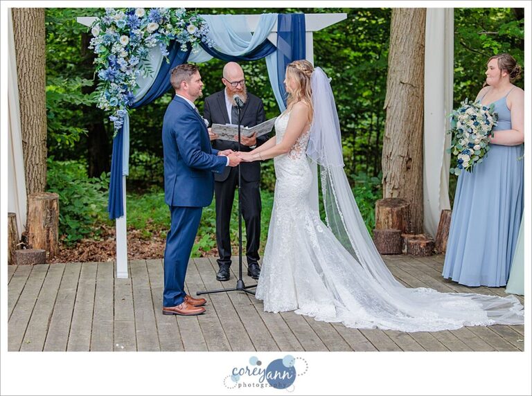 June wedding at Bella Amore on Enchanted Acres in Dennison Ohio