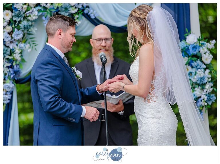 June wedding at Bella Amore on Enchanted Acres in Dennison Ohio