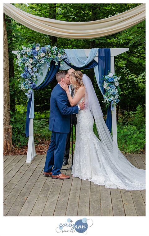 June wedding at Bella Amore on Enchanted Acres in Dennison Ohio