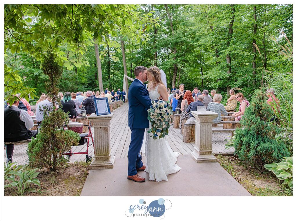 June wedding at Bella Amore on Enchanted Acres in Dennison Ohio
