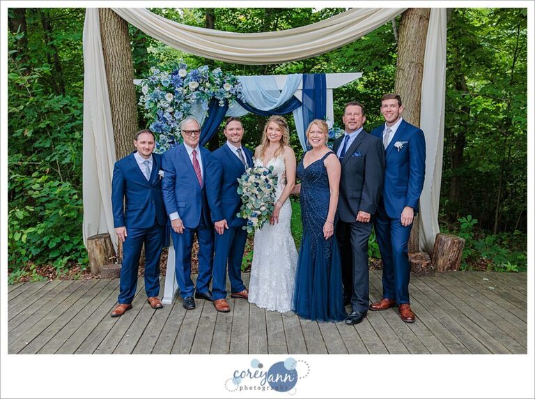 June wedding at Bella Amore on Enchanted Acres in Dennison Ohio