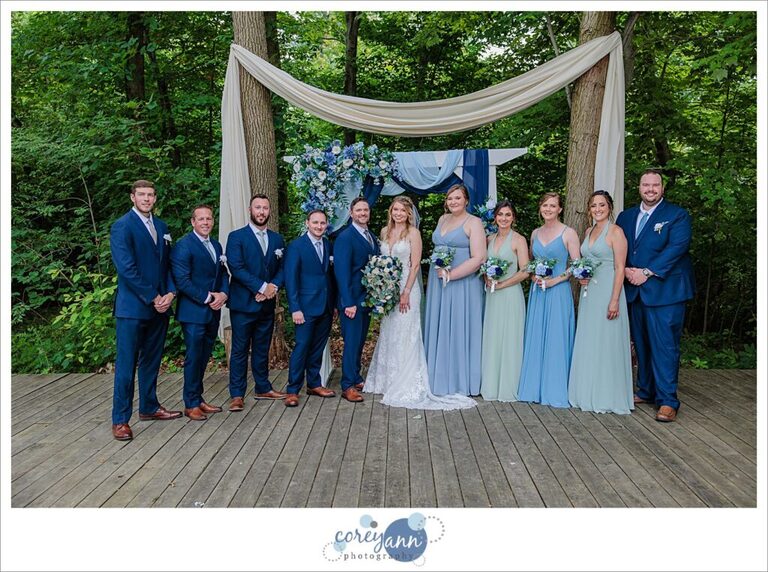 June wedding at Bella Amore on Enchanted Acres in Dennison Ohio