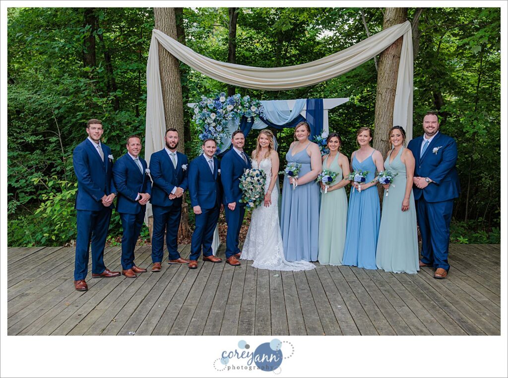 June wedding at Bella Amore on Enchanted Acres in Dennison Ohio