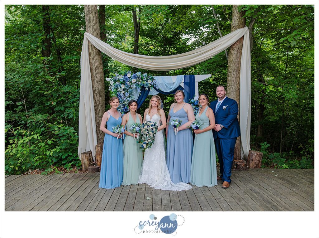 June wedding at Bella Amore on Enchanted Acres in Dennison Ohio