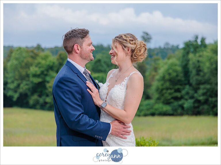 June wedding at Bella Amore on Enchanted Acres in Dennison Ohio