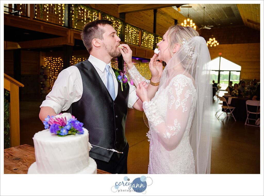 Wedding reception at Nickajack Farms in Ohio