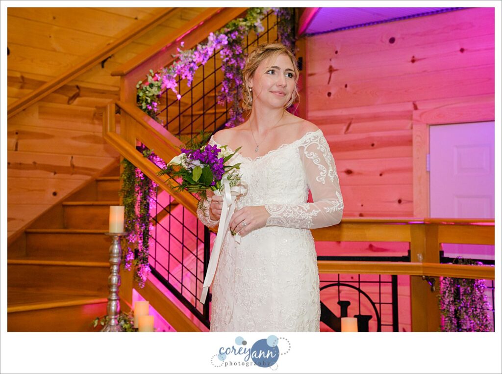 Wedding reception at Nickajack Farms in Ohio