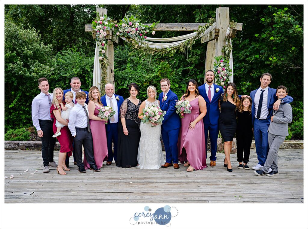 Wedding at Barn on Enchanted Acres in Dennison Ohio