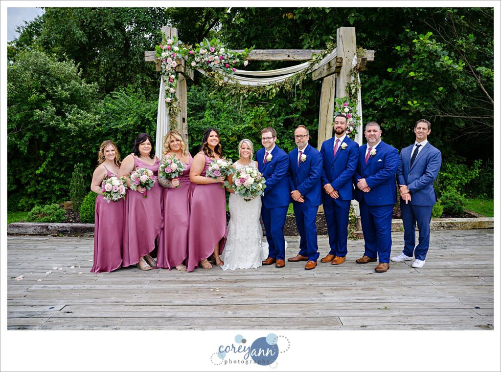 Wedding at Barn on Enchanted Acres in Dennison Ohio