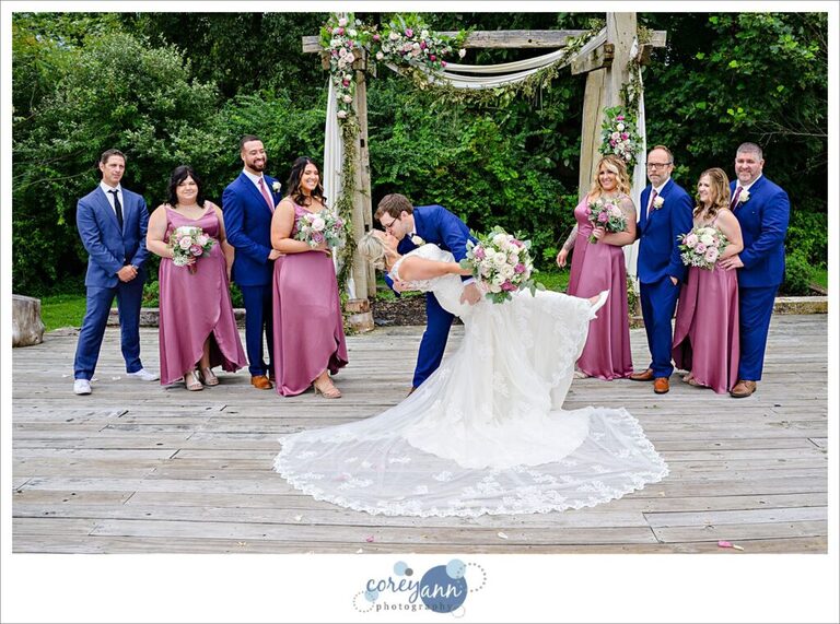 Wedding at Barn on Enchanted Acres in Dennison Ohio
