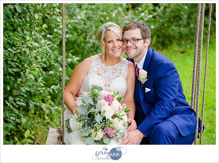 August wedding at The Barn on Enchanted Acres in Dennison Ohio