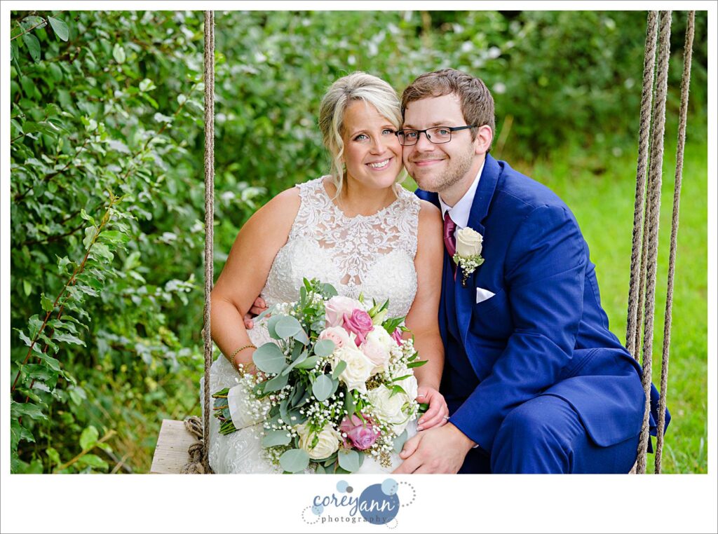 August wedding at The Barn on Enchanted Acres in Dennison Ohio