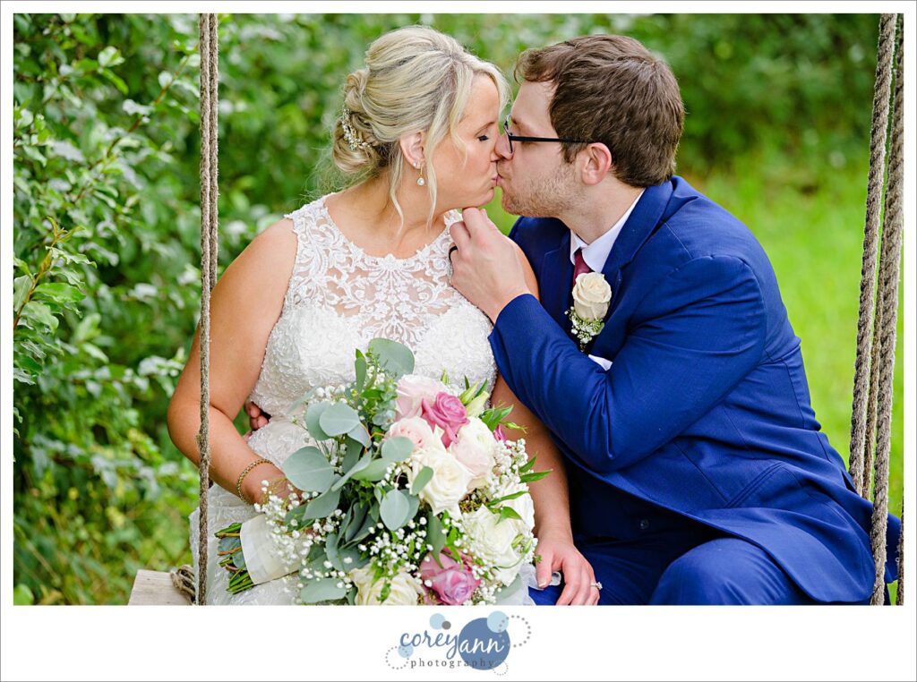 August wedding at The Barn on Enchanted Acres in Dennison Ohio