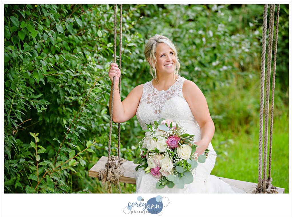 August wedding at The Barn on Enchanted Acres in Dennison Ohio