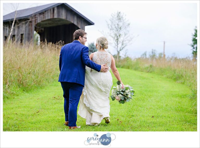 August wedding at The Barn on Enchanted Acres in Dennison Ohio