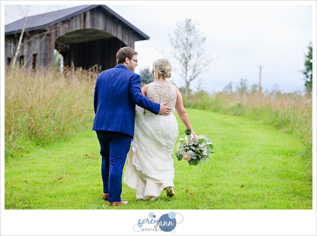 August wedding at The Barn on Enchanted Acres in Dennison Ohio