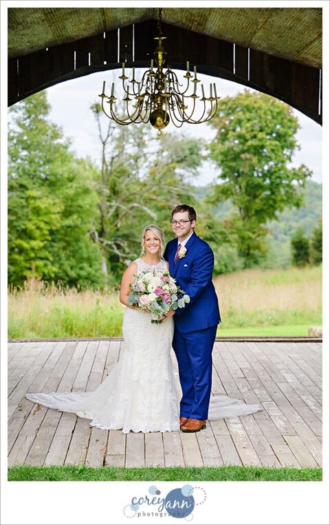 August wedding at The Barn on Enchanted Acres in Dennison Ohio