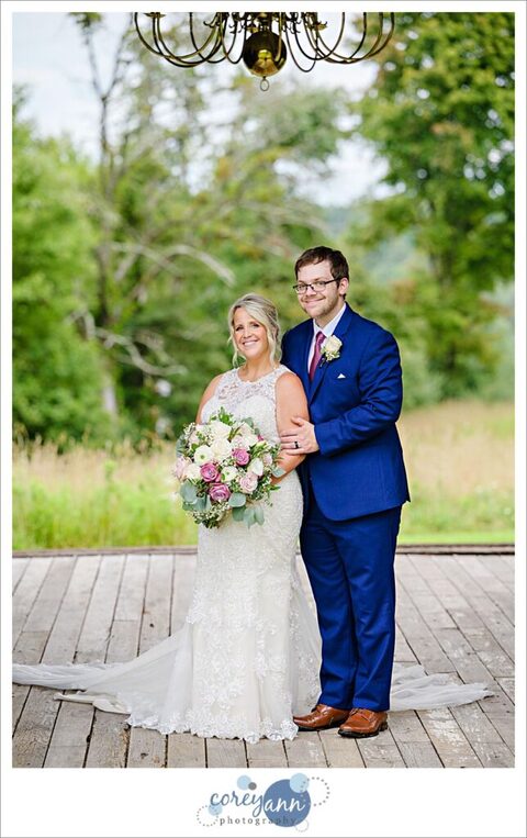 August wedding at The Barn on Enchanted Acres in Dennison Ohio
