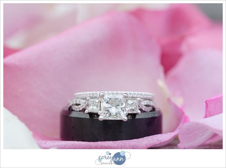 August wedding reception at The Barn on Enchanted Acres in Dennison Ohio