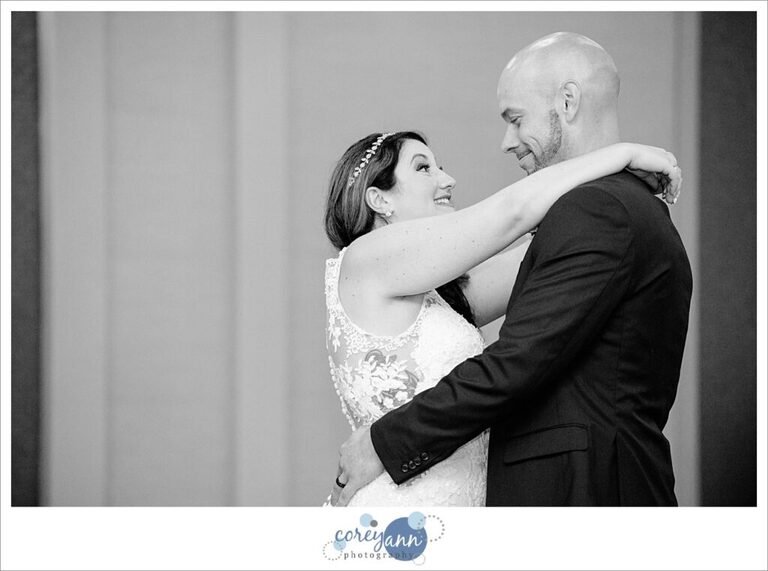 Wedding reception in August at Holiday Inn in Independence Ohio