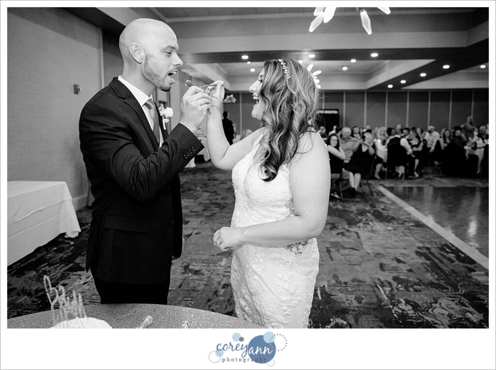 Wedding reception in August at Holiday Inn in Independence Ohio
