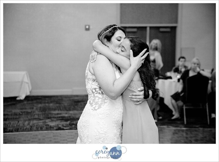 Wedding reception in August at Holiday Inn in Independence Ohio