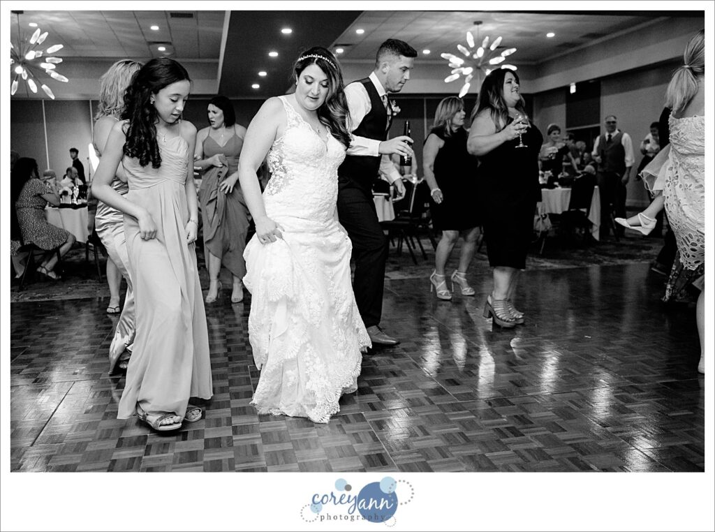 Wedding reception in August at Holiday Inn in Independence Ohio