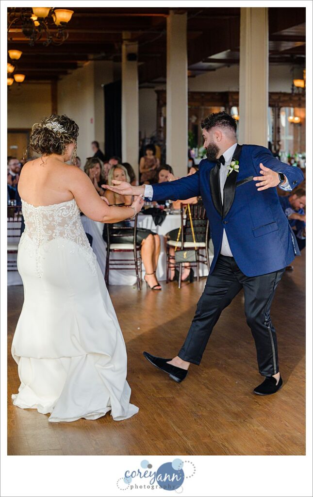 Wedding reception at Ariel International Center in Cleveland Ohio